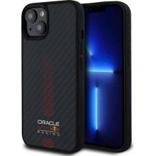 Coque iPhone 13 - Red Bull Racing Carbon Powerbar MagSafe - Noir