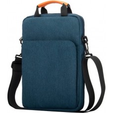 Sac à bandoulière sac à main portable imperméable pour iPad + Laptop + MaxBook 13 pouces - Bleu