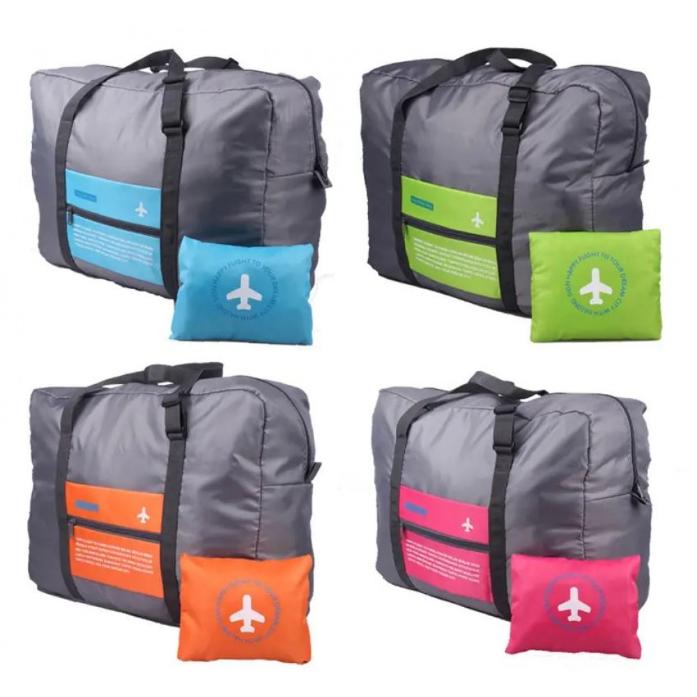 Sac d'appoint de voyage pliable et waterproof 32L de capacité - Orange