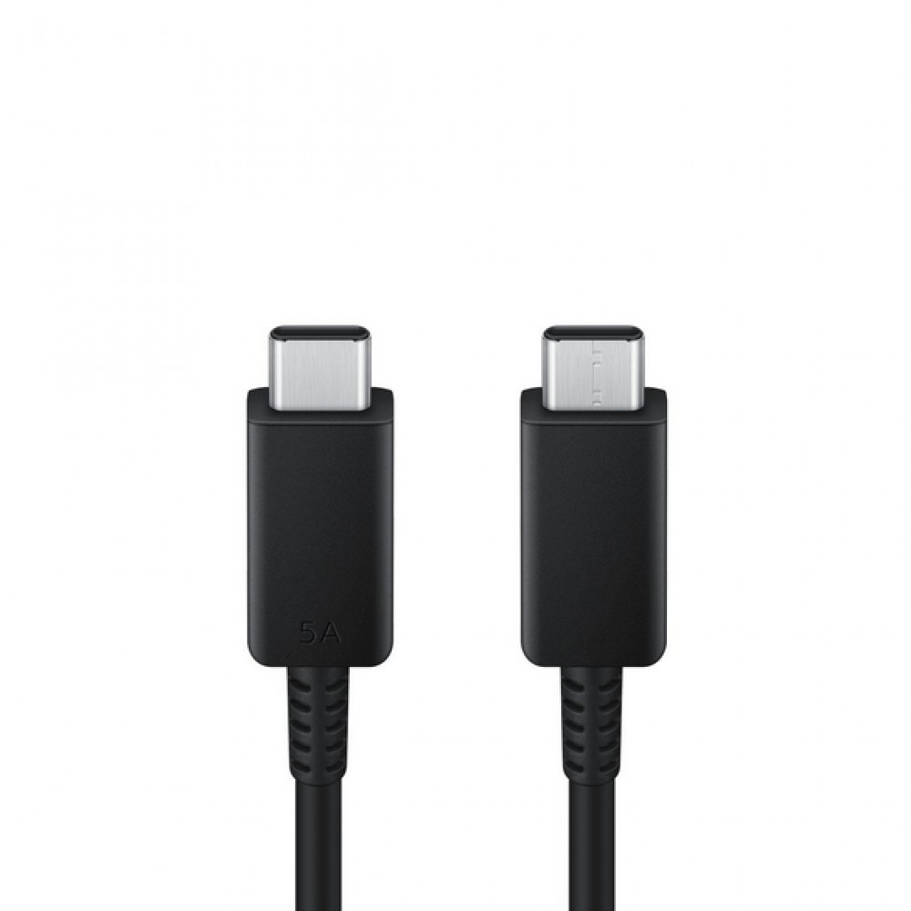 Samsung Câble de charge USB-C vers USB-C 5A 480Mbps 1.8M - Noir