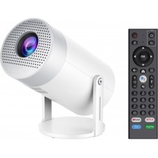 Smart Projecteur HD MG50 Multimédia LED Home Cinema avec Screen Mirroring (Android 12, Wi-Fi 6)