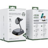 Station de Charge Inductive 3 en 1 Acefast E16 15W pour iPhone / Airpods / Apple Watch - Noir