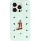 Charm bijou 3D pour coque avec trous style Crocs - Cowboy Boots