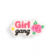 Charm bijou 3D pour coque avec trous style Crocs - Girl Gang