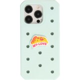 Charm bijou 3D pour coque avec trous style Crocs - Pizza My Love