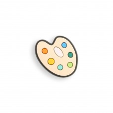Charm bijou 3D pour coque avec trous style Crocs - Plate of paint