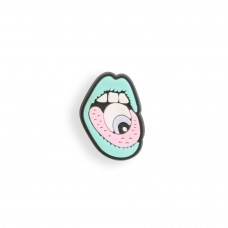 Charm bijou 3D pour coque avec trous style Crocs - Psychodelic Mouth
