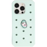 Charm bijou 3D pour coque avec trous style Crocs - Psychodelic Mouth
