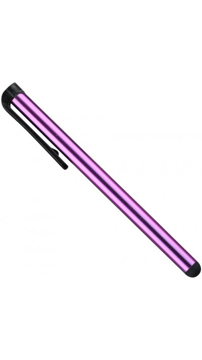 Stylet de précision universel - Stylo tactile pour les écrans Smartphones - Violet