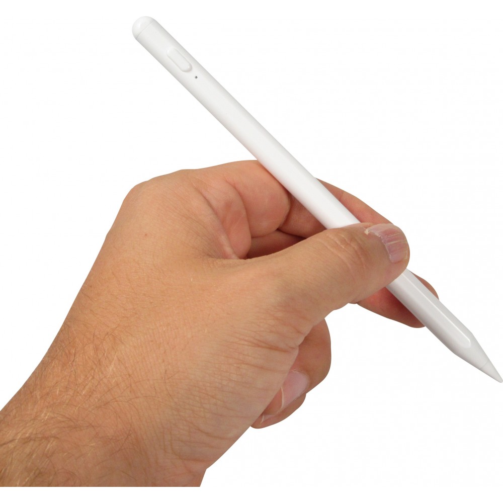 Stylet stylo smart pen Bluetooth touch pencil pour iPad modèle à partir de 2018 - Blanc