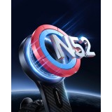 Magnetischer Auto Halter Carbon Look f&uuml;r iPhone mit MagSafe Joyroom JR-ZS355 Handyhalterung Smartphone Halterung - Schwarz