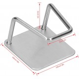 Support en acier inoxydable pour éponges et vaisselle pour évier, cuisine & salle de bains - Argent