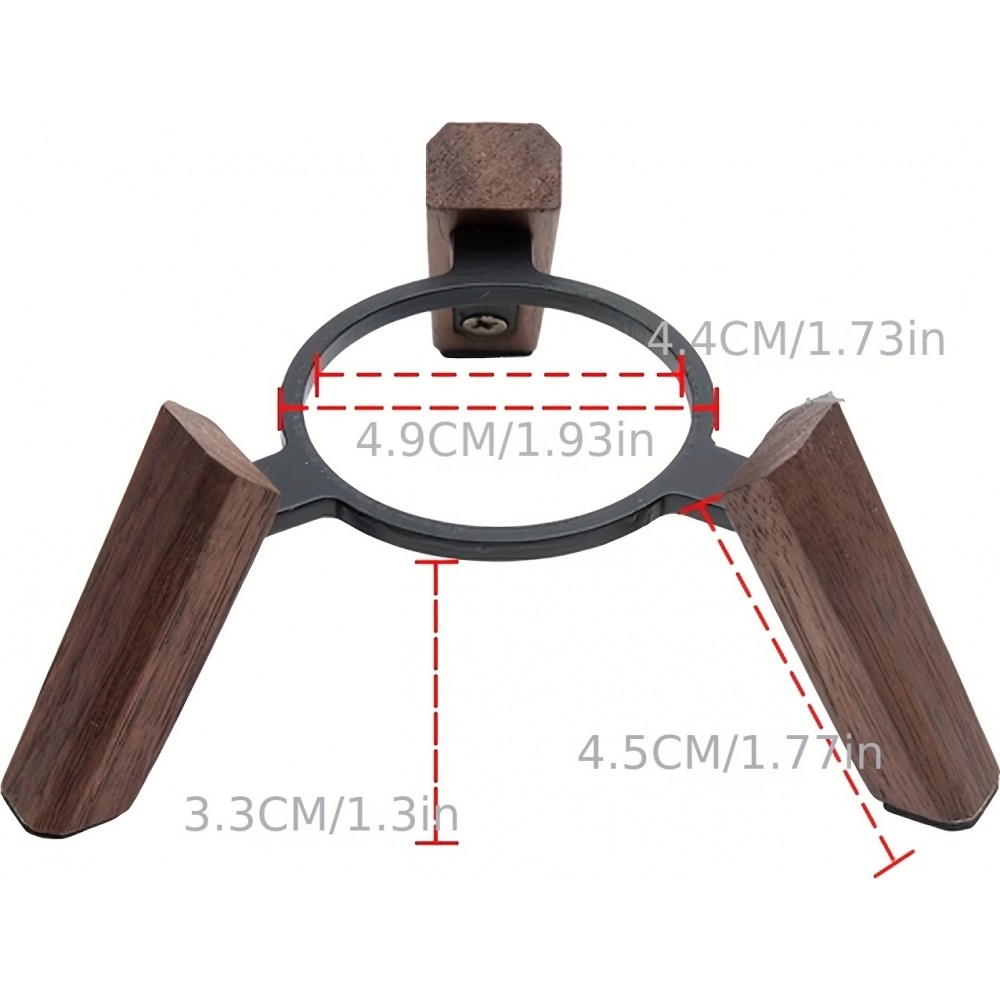 Support en bois massif pour Apple HomePod Mini trépied métal et bois support de bureau polyvalent
