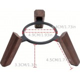 Support en bois massif pour Apple HomePod Mini trépied métal et bois support de bureau polyvalent