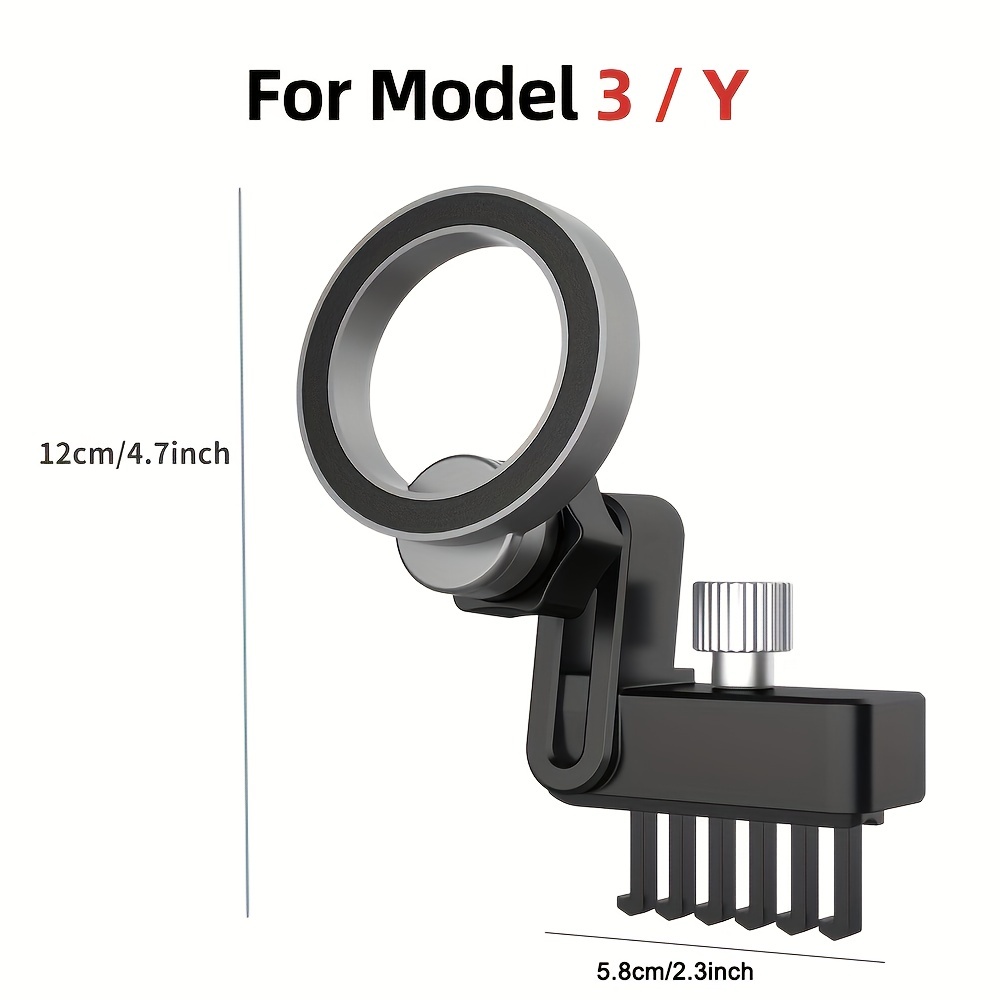 Support téléphone magnétique MagSafe pour Tesla Model 3 / Y