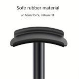 Support universel en aluminium pour AirPods Max et autre casques écouteurs avec repose-tête doux audio - Argent