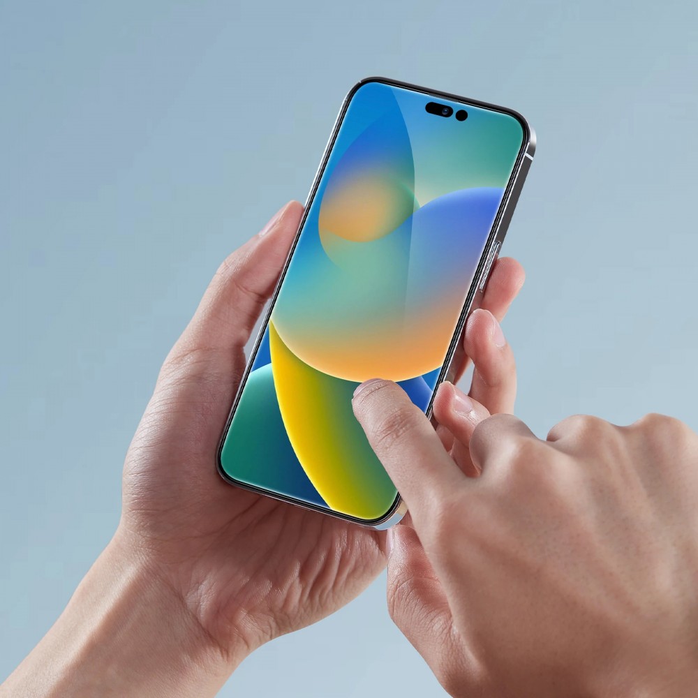 Tempered Glass iPhone 14 Pro Max - Vitre de protection d'écran en verre trempé