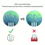 Têtes de brosse à dents de remplacement diamond clean Philips Sonicare (pack de 8, pas d'origine Philips) - Blanc