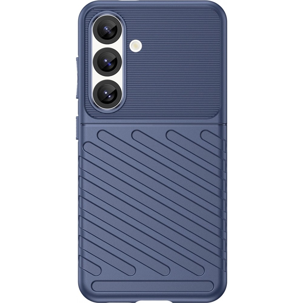 Galaxy S25 Case Hülle - Thunder Armored Case - Blau