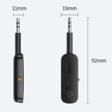 Ugreen 2 en 1 Récepteur émetteur Bluetooth 5.0 avec Mini Jack 3.5mm - Noir