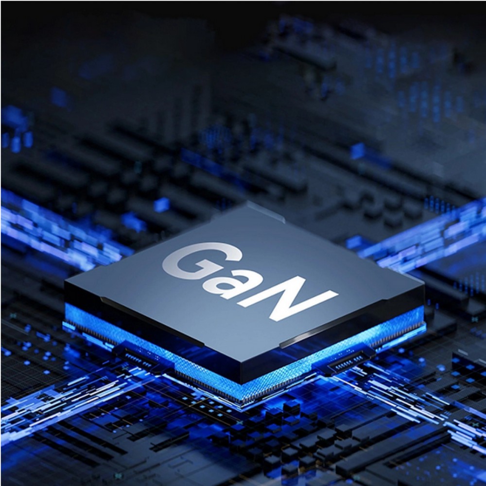 WOZINSKY Multi-adaptateur 140W Fast Charger GaN 5 in 1 Powerbooster 3x USB-C + 2x USB-A  - Noir