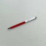 Stylet de précision universel - Touch-pen pour écrans tactiles avec stylo - PhoneLook rouge - Blanc