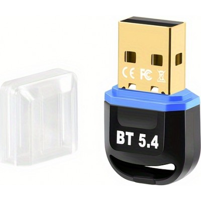 Adaptateur sans fil USB Bluetooth 5.4 pour ordinateur (casque, clavier, souris, autre) Plug and Play