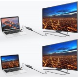 Choetech USB Type C Thunderbolt 3 Adapter 40Gbps 2x DisplayPort 4K 60Hz HUB-D03 - Schwarz