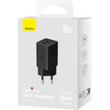 Baseus GaN5 Pro chargeur mural rapide 40W 2x USB-C - Noir