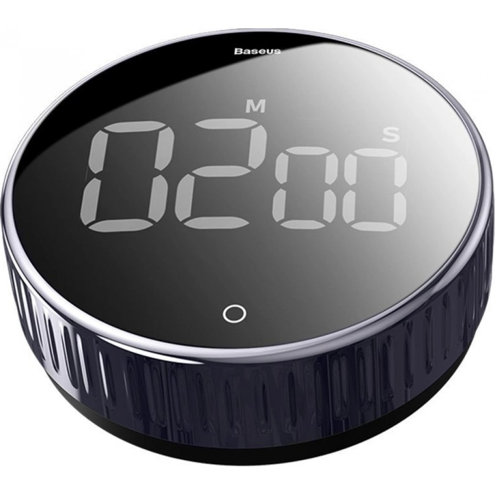 Baseus Heyo Rotation Countdown Timer - Minuteur électronique rotatif précis ACDJS-01 - Noir