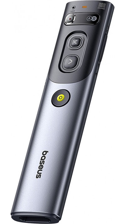 Baseus Orange Dot pointeur laser intelligent avec IA et traduction automatique - Gris