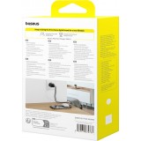 Baseus Palm 20W chargeur mural rapide USB-C / USB-A mini taille et compact - Noir