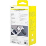Batterie Externe Baseus QPow 2 20000mAh 30W avec Câbles USB-C Intégrés - Blanc