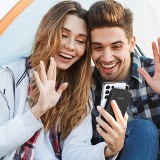 Batterie externe Dudao K11 Pro Powerbank 20000mAh avec c&acirc;bles int&eacute;gr&eacute;s - Noir