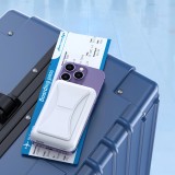 Choetech 10000mAh MagSafe Powerbank - Externe Batterie mit 20W USB-A und USB-C - Weiß