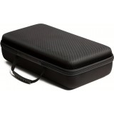 Boîte de rangement pour montres 15 places avec coussin en mousse anti-choc pour voyage - Noir