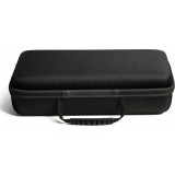 Boîte de rangement pour montres 15 places avec coussin en mousse anti-choc pour voyage - Noir