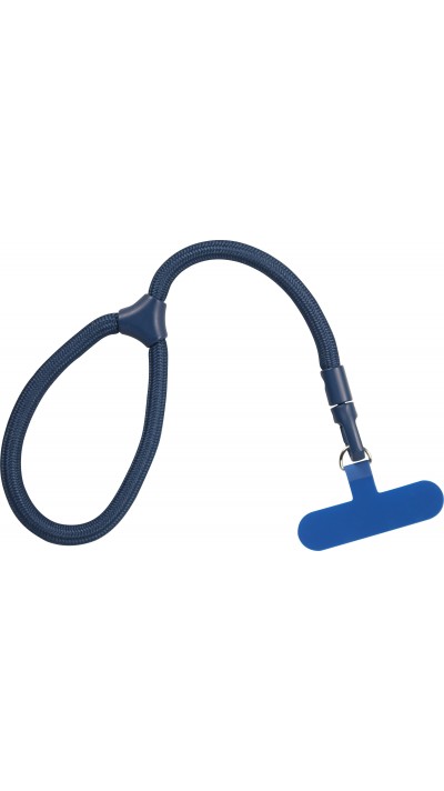 Bracelet universel de corde attache pour coque - Bleu