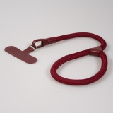 Universal-Halsband aus Seil für Hülle - Bordeaux