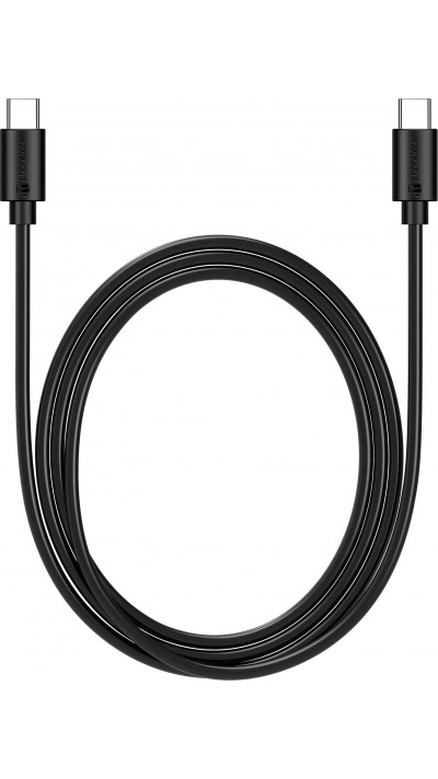 Câble chargeur (50 cm) USB-C vers USB-C - PhoneLook - Noir