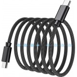 Câble USB-C vers USB-C magnétique (1.2 m) 240W avec Power Delivery 3.1 Choetech XCC-1054 - Noir