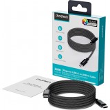 Câble USB-C vers USB-C magnétique (1.2 m) 240W avec Power Delivery 3.1 Choetech XCC-1054 - Noir