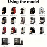 Capsule en acier inoxydable réutilisable pour café compatible avec machine Nespresso - Argent