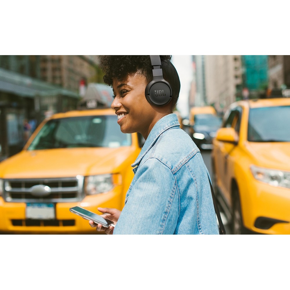 Casque JBL Tune 670 Bluetooth avec réduction de bruit, pliable et ultra léger - Noir