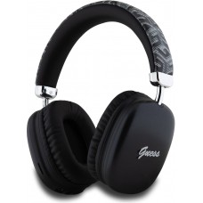 Casque sans fil Over-Ear Guess G Cube Script Logo audio haute qualité (USB-C) - Noir
