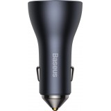 Chargeur de voiture Baseus Golden Contactor Pro USB-A et 2x USB-C 65W - Gris