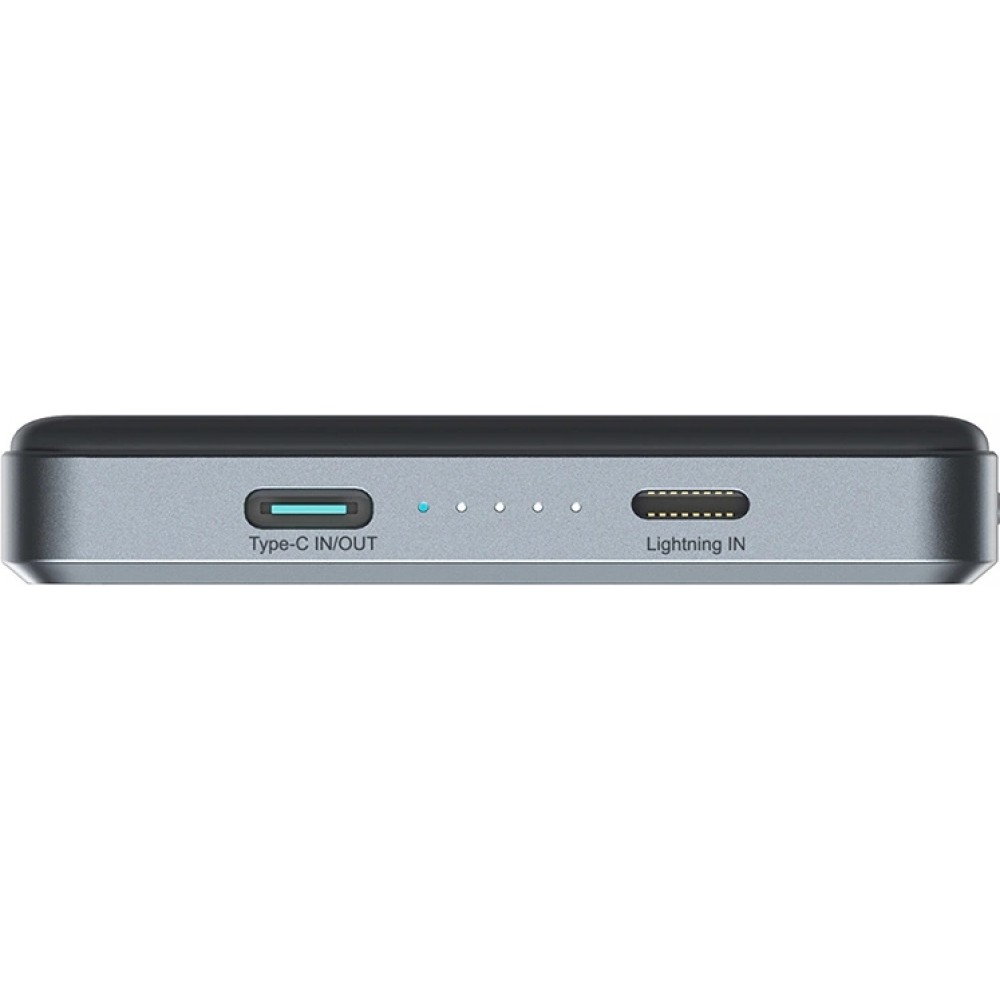 Batterie power bank magnétique Joyroom JR-PBM08 Pro 10000mAh 20W ultra fin MagSafe - Gris