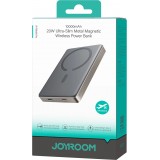 Batterie power bank magnétique Joyroom JR-PBM08 Pro 10000mAh 20W ultra fin MagSafe -  Titanium