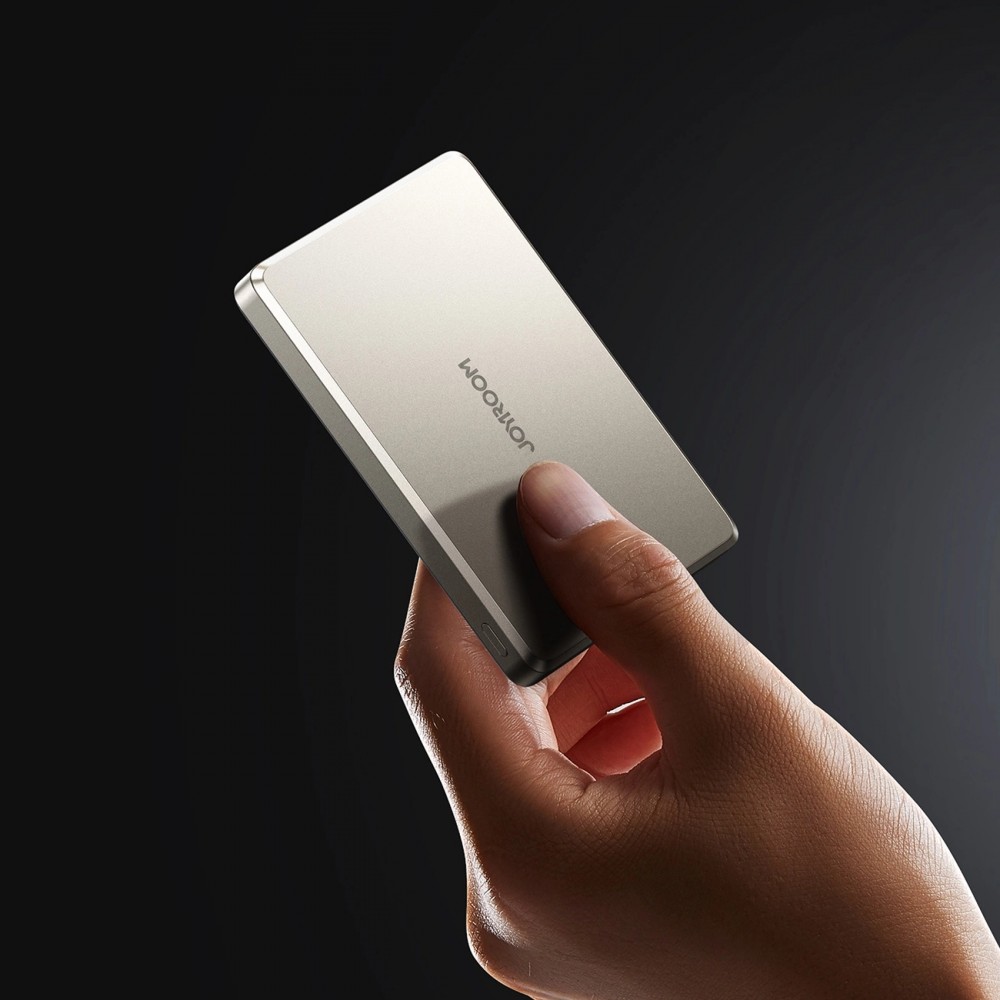 Batterie power bank magnétique Joyroom JR-PBM08 Pro 10000mAh 20W ultra fin MagSafe -  Titanium