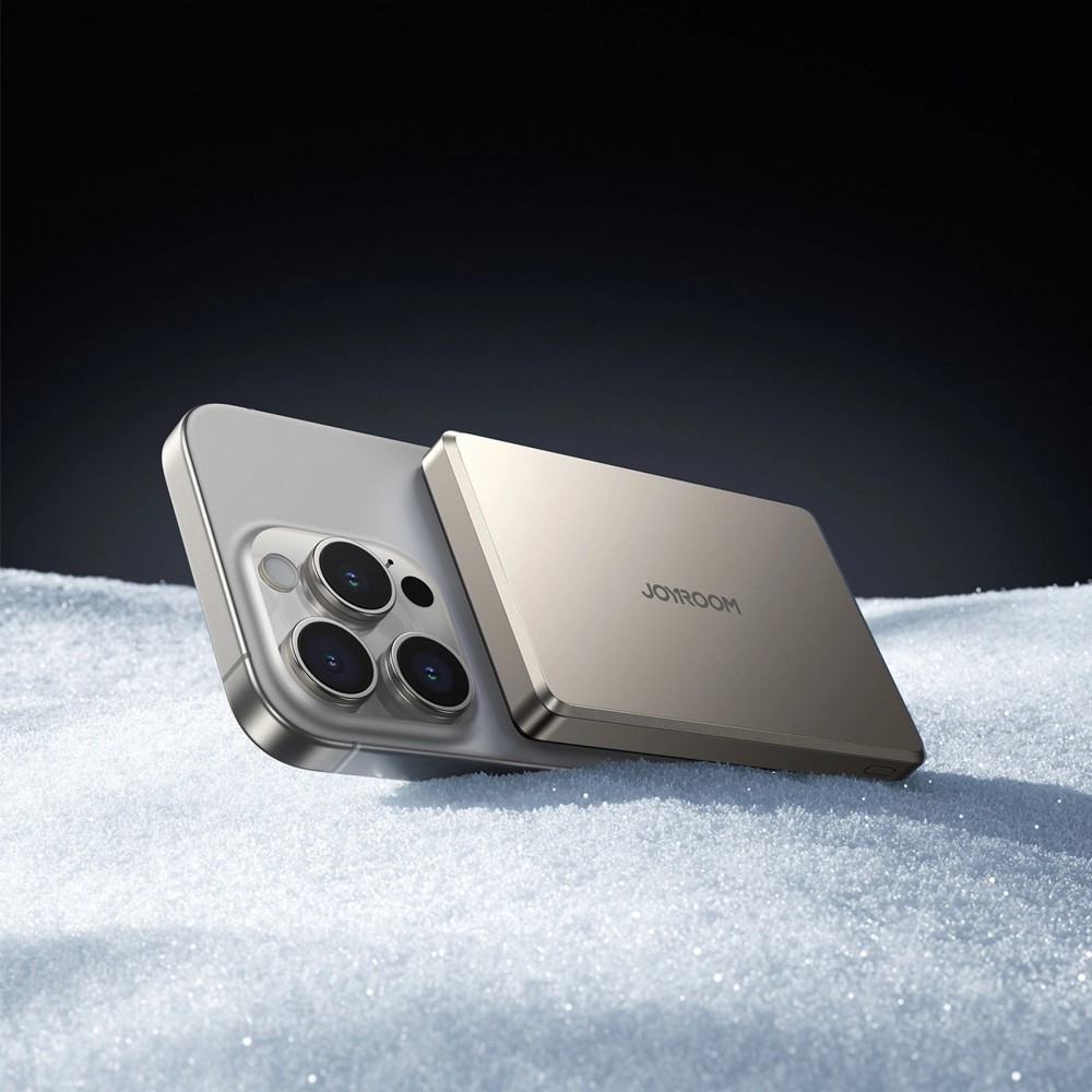 Batterie power bank magnétique Joyroom JR-PBM08 Pro 10000mAh 20W ultra fin MagSafe -  Titanium